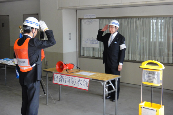 Fire drill contests for private fire brigades